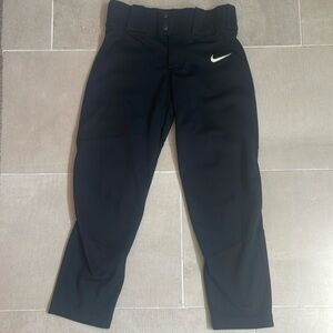 Nike Baseball Pro Vapor Baseball Pants Black Youth Boys S